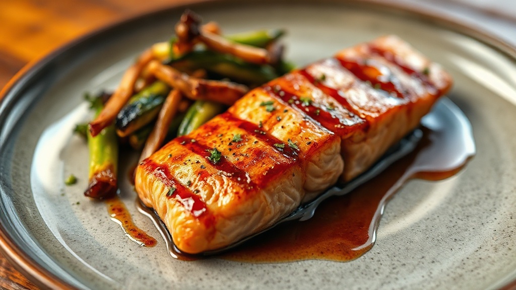 Salmón a la plancha