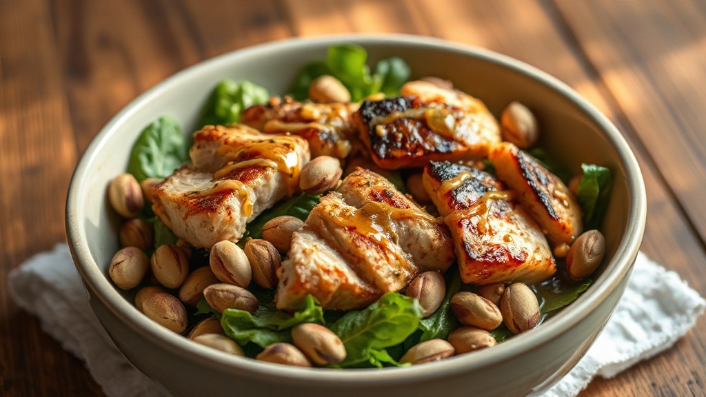 Ensalada templada de pollo